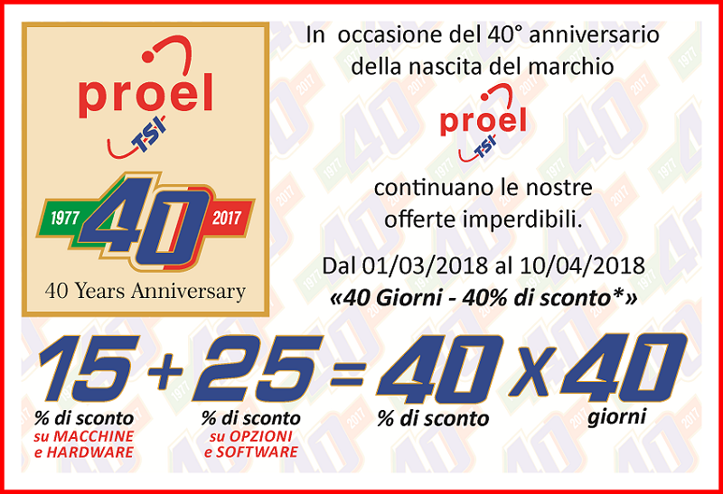 40 Anniversario