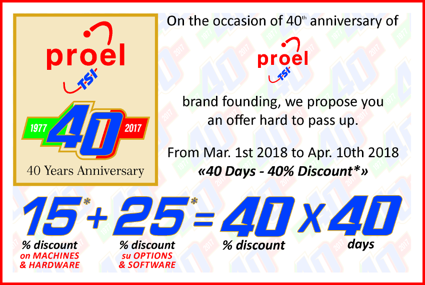 40° Anniversario