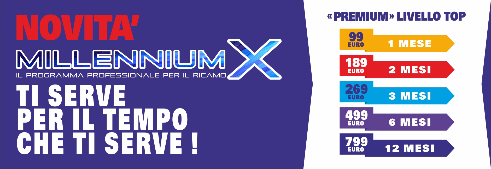 NEWS - MILLENNIUM X - Rental is Your Best Choice !